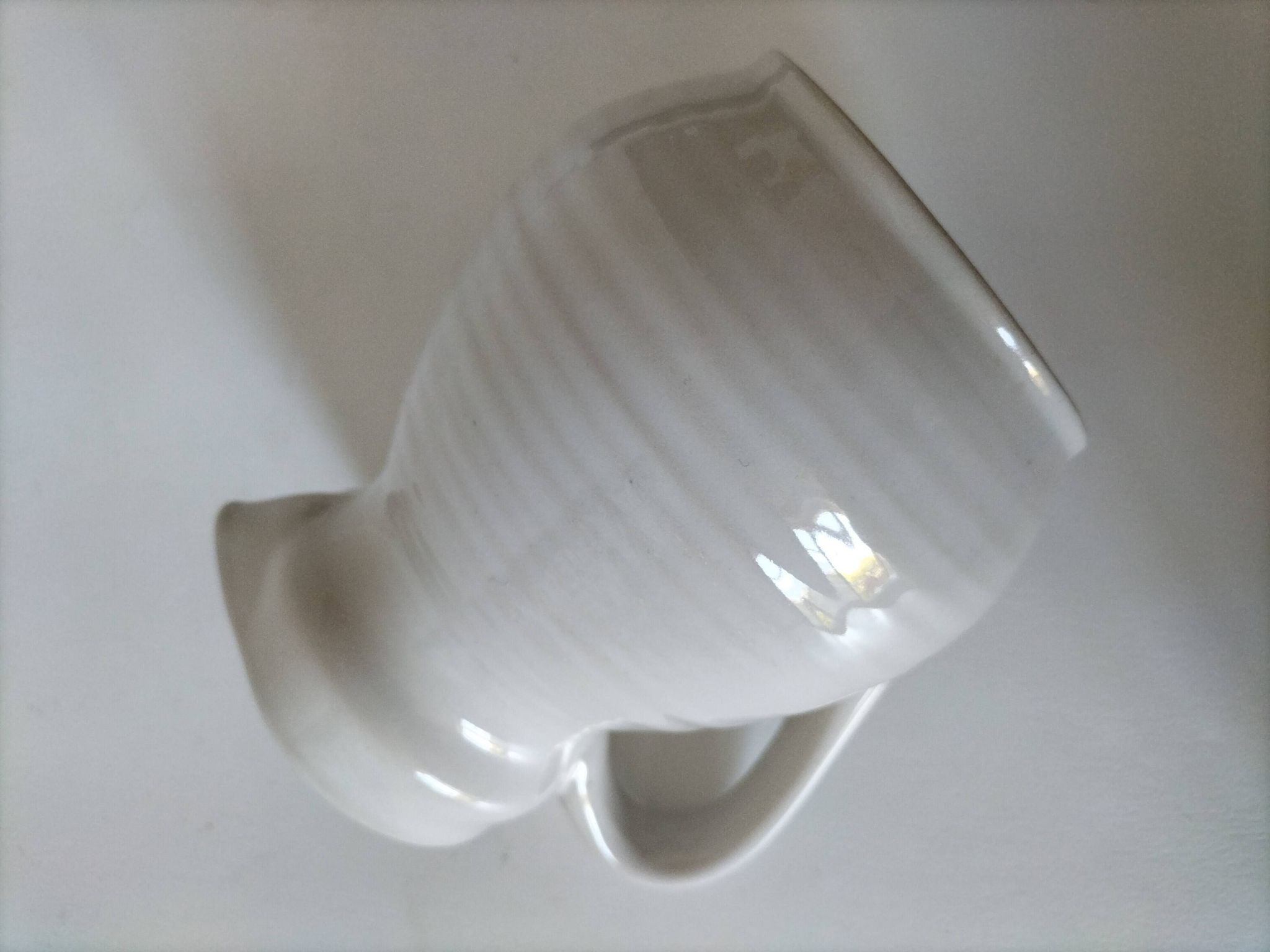 Ceramic pitcher from Quimper, created by Dominique Villard.
