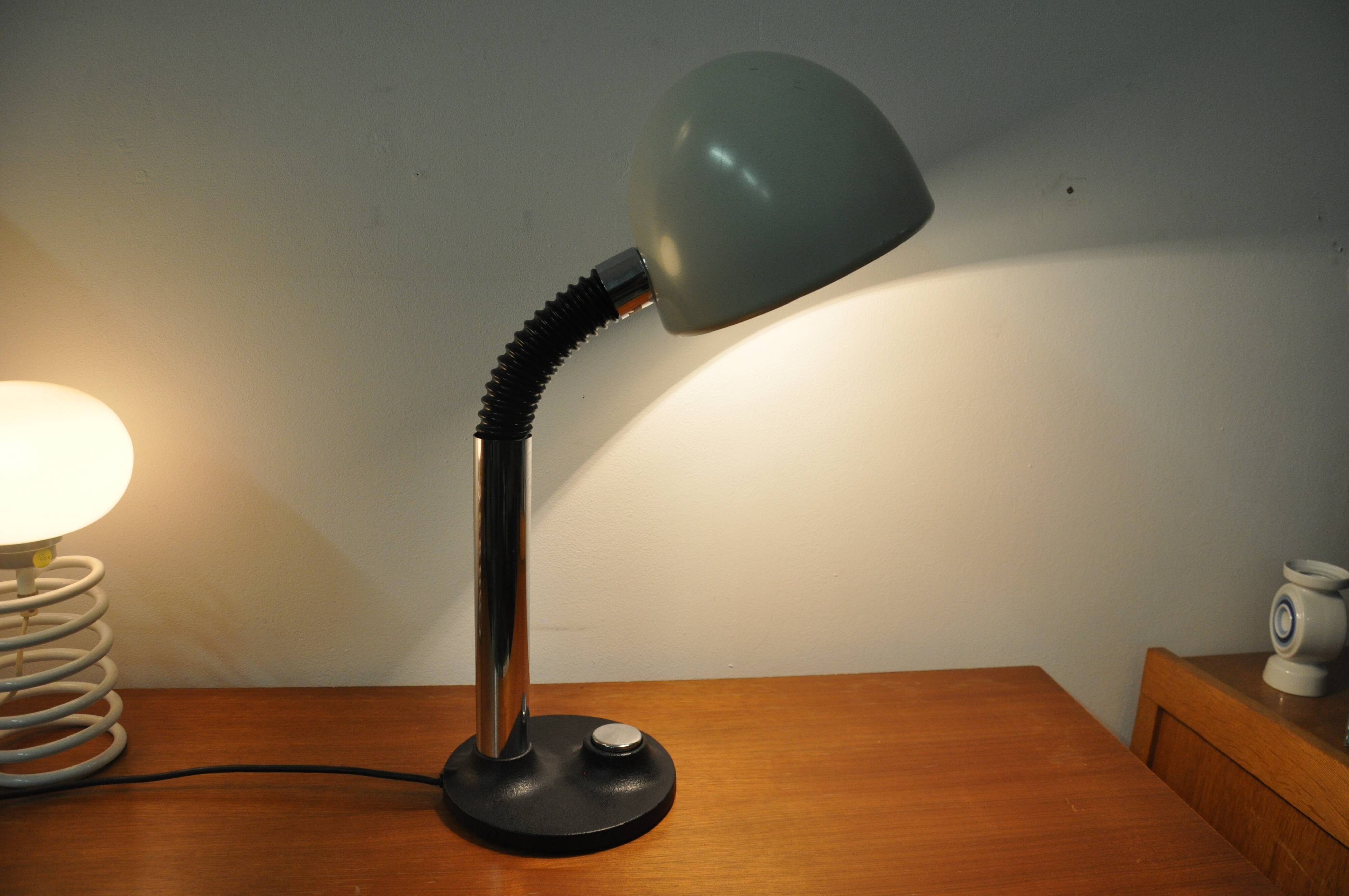 Egon Hillebrand of the 1970s design articulated lamp