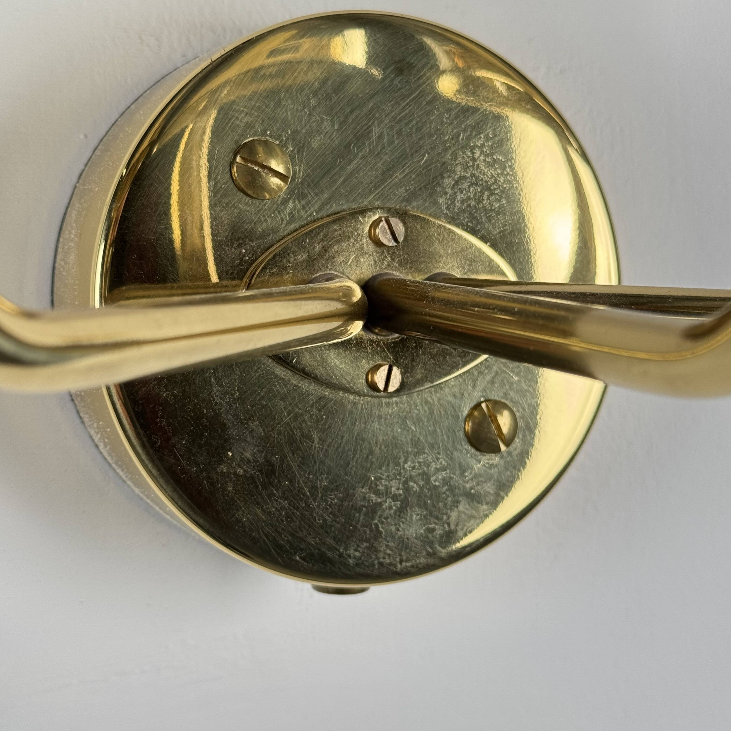 Hans-Agne Jakobsson Wall Lamps “Sonata” Model V 169/3 Markaryd, Sweden, 1960s