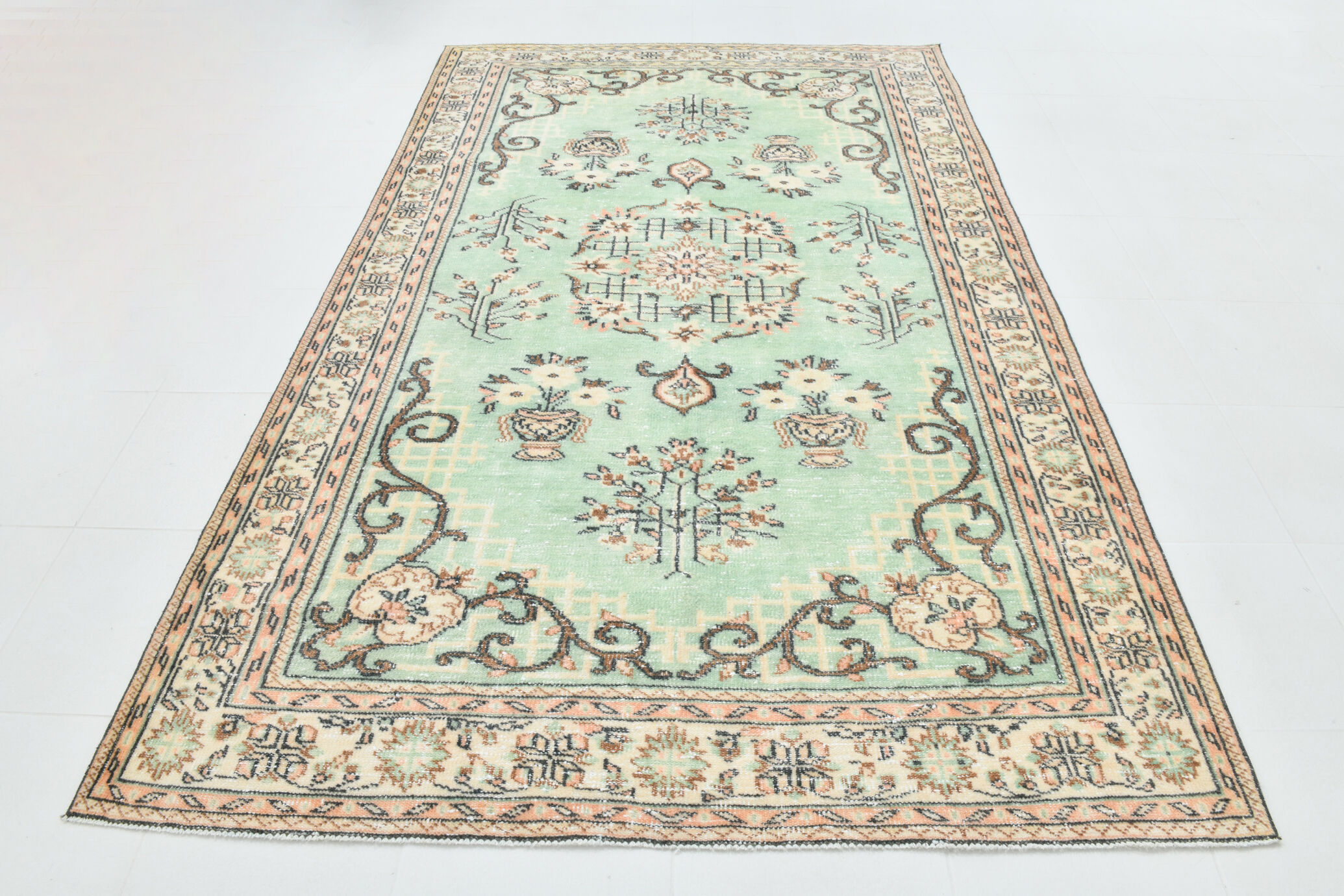 6x10 persian handmade rug, 187x298cm