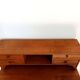 Art Deco tiered desk in light oak