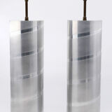 Tube lamps in aluminum 1970