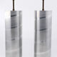 Tube lamps in aluminum 1970