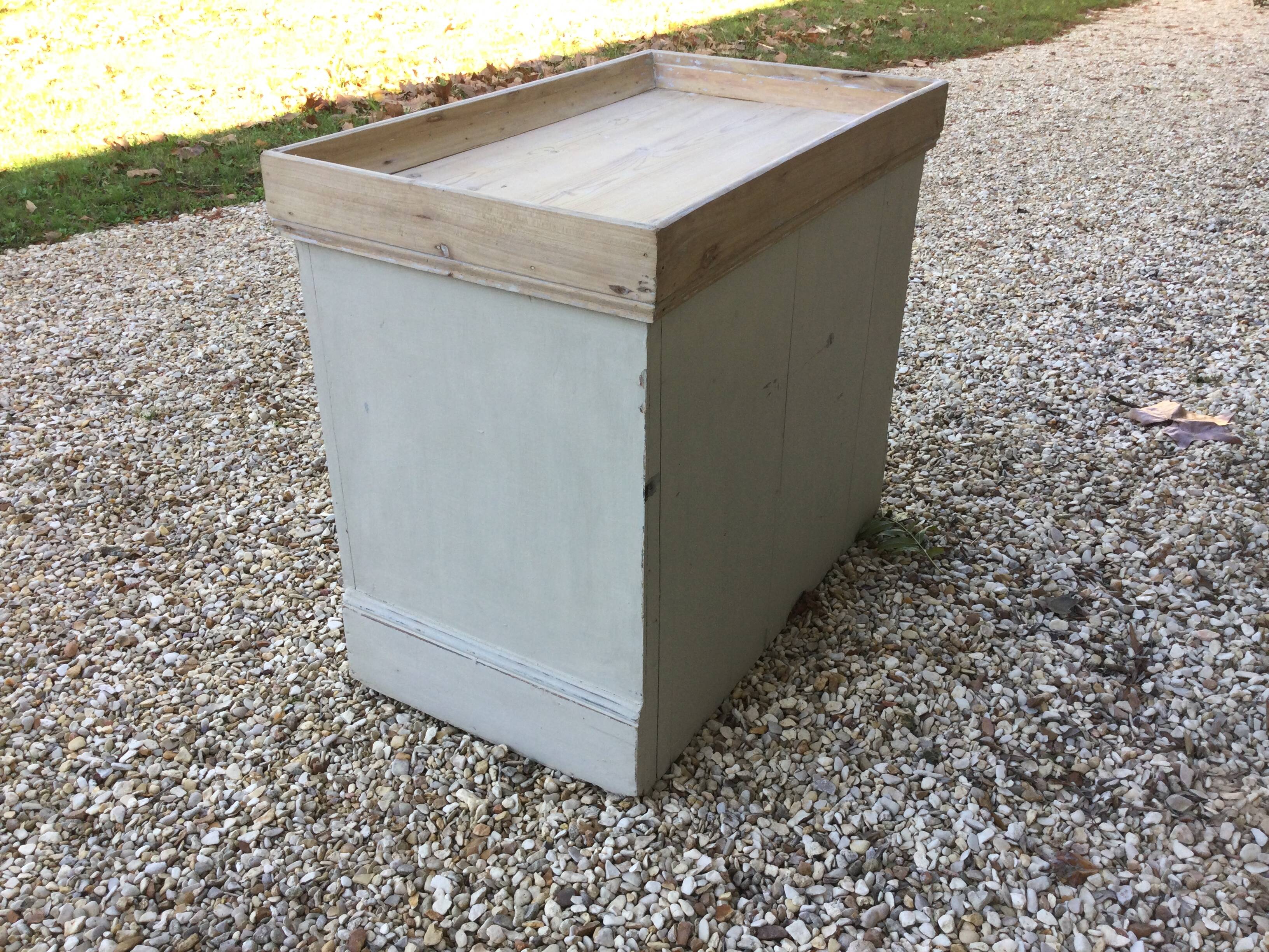 Small patinated Parisian piece of furniture