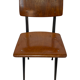 Vintage Marko Holland school chair minimalist 60