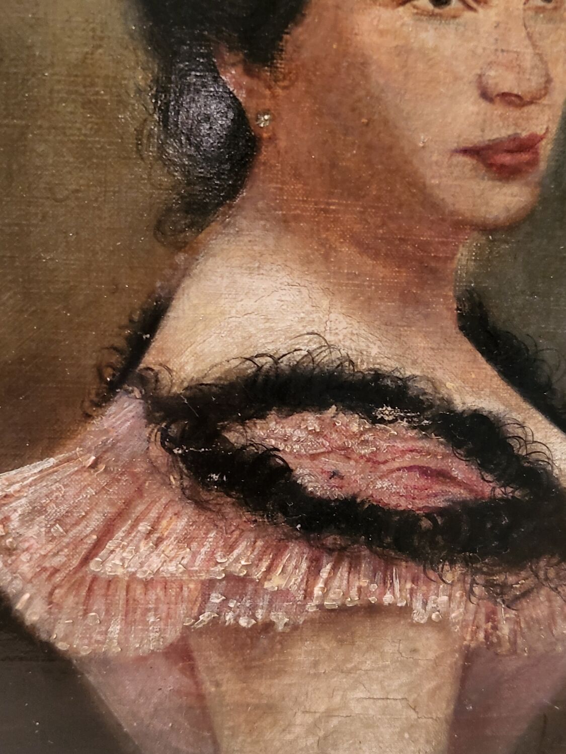 Portrait oil on panel