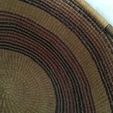 Old round African basket