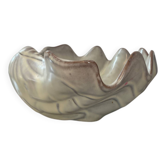 Vintage ceramic shell emptier Italy