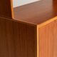 Teak and Oak Bookcase, Scandinavia, 1950s/60s