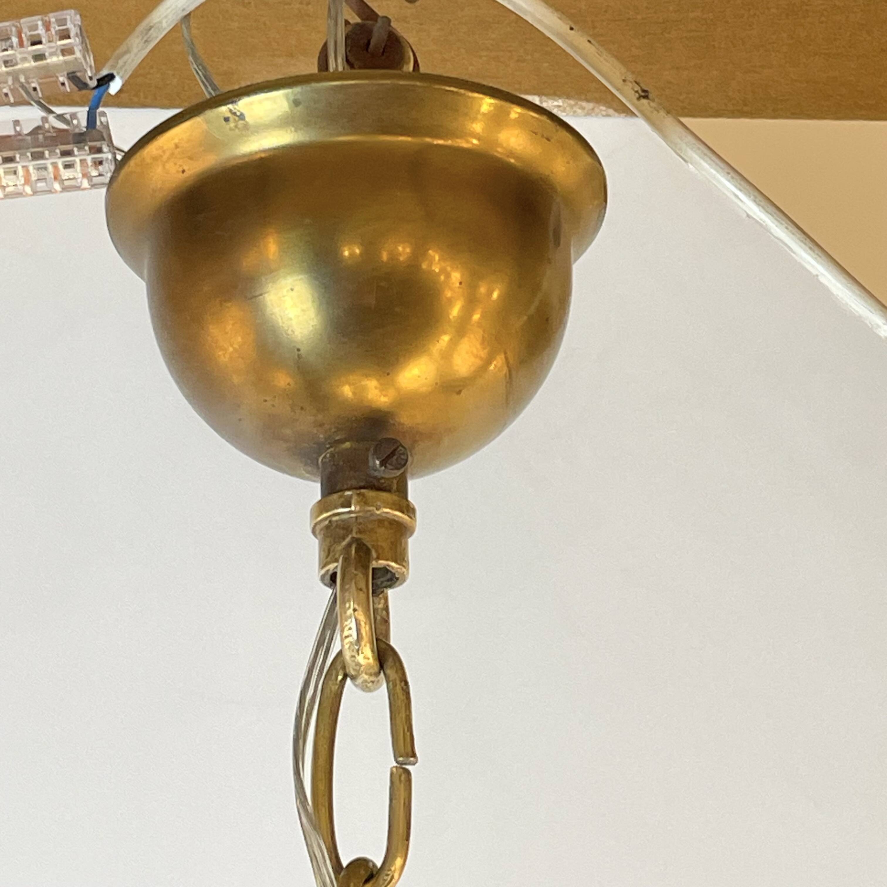 Belgian Suspension Pendant Lamp by Massive, 1960s