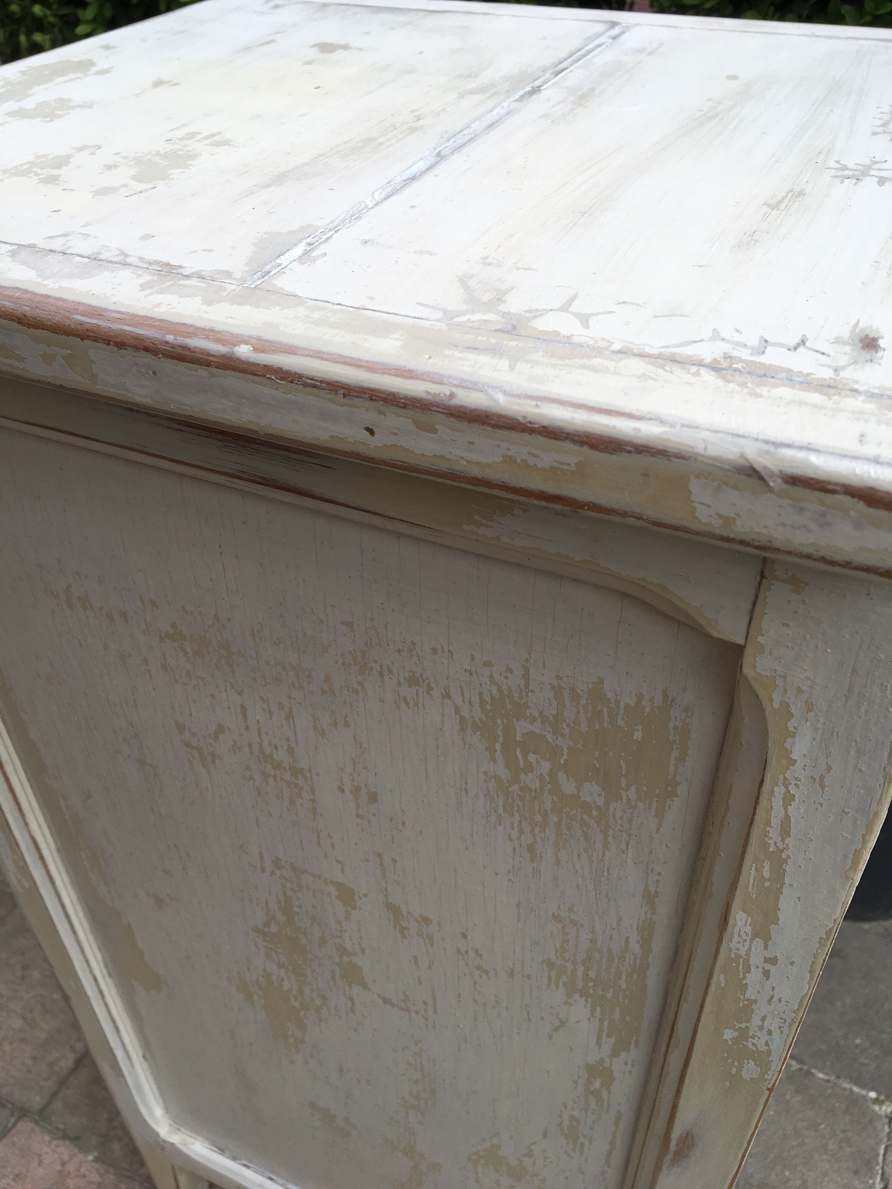 Vintage patinated chiffonnier