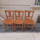 Lot de 3 chaises bistrot