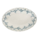 32 cm oval dish in Maastricht earthenware, Clara model