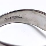 Set of Twelve Steel Serving Spoon by Pinti, Italy, 1980s