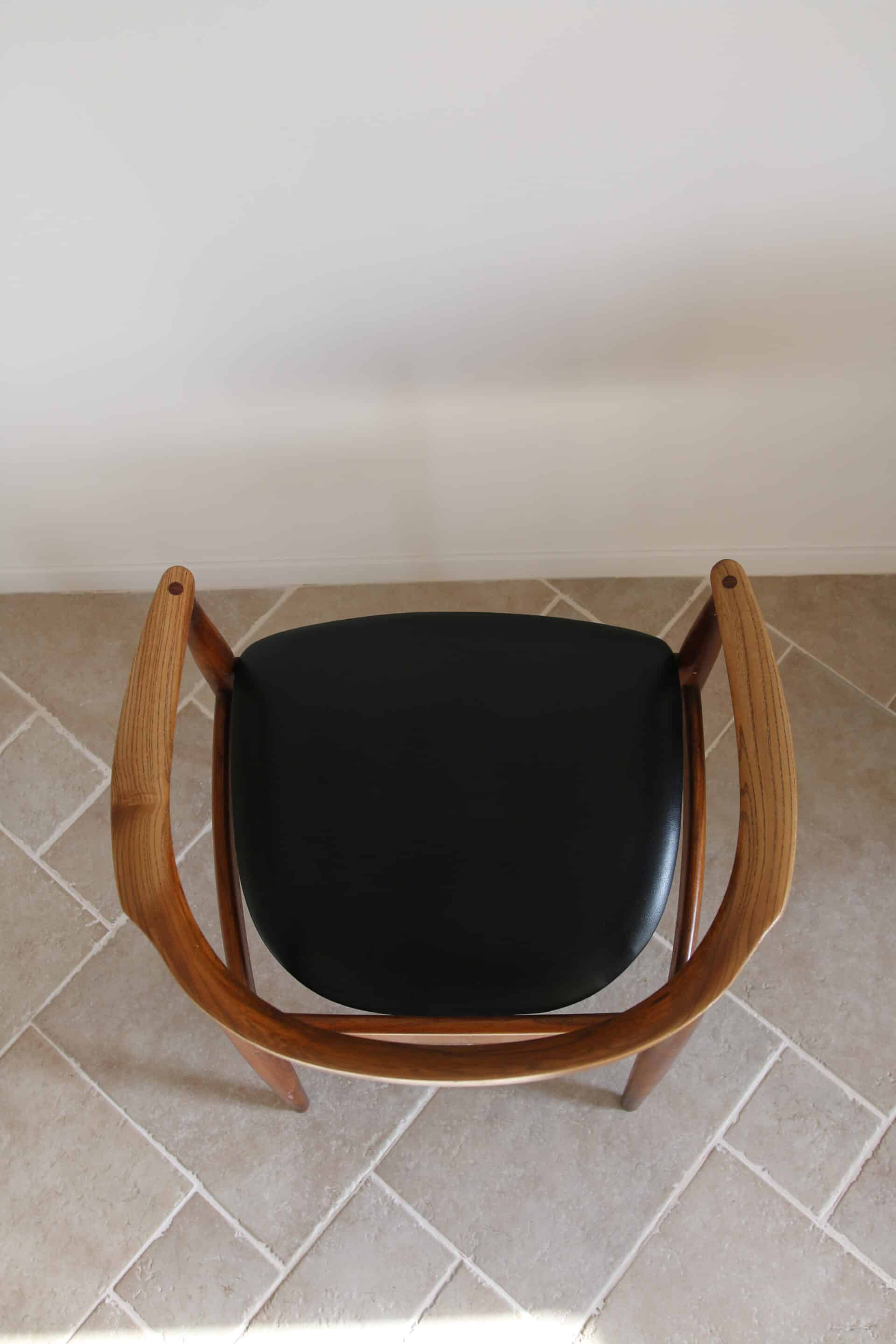 Vintage Danish armchair Neils Eilersen, "Kennedy" style, 1960s.