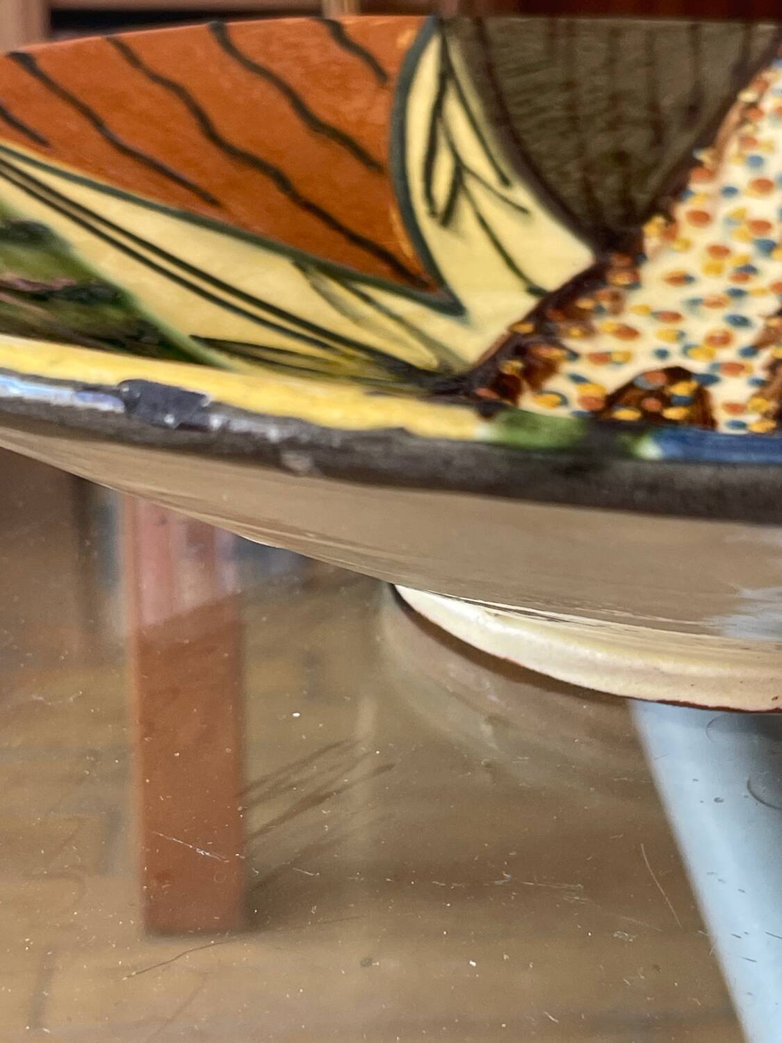 Puigdemont ceramic dish from the 60s