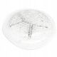 Modernist appetiser platter, pressed glass, design by J.S. Drost, HSG Ząbkowice, Poland, 1970s