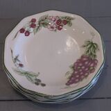 Set of 6 dessert plates Churchill the Chartwell collection