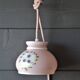 Pink vintage stroller
