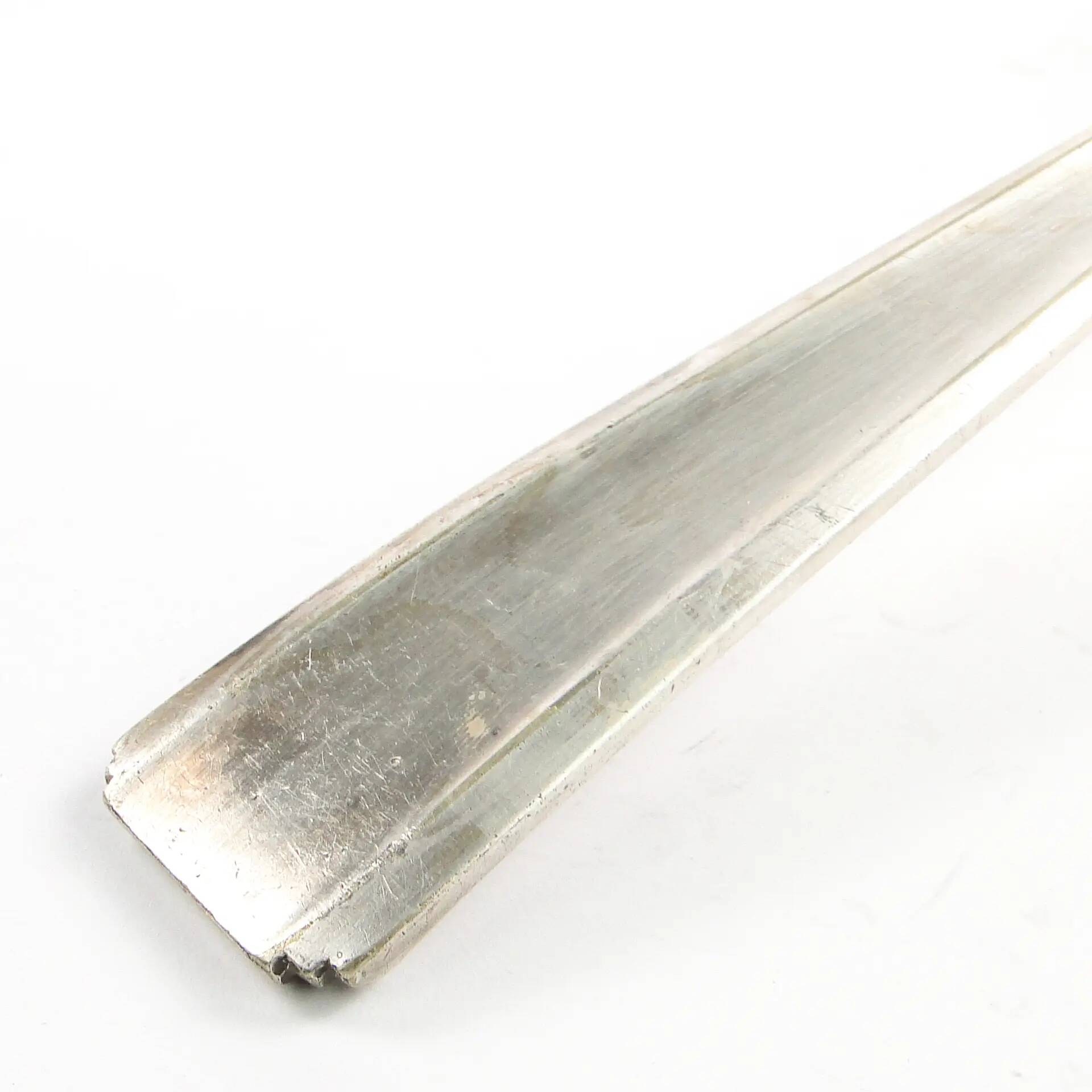 Art Nouveau soup ladle, silver-plated alpaca, Bracia Henneberg, Poland, 1930s