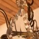 Louis XV style bronze and crystal chandelier - 12 lights