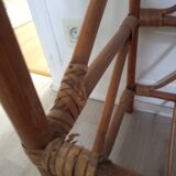 Commode en osier rotin