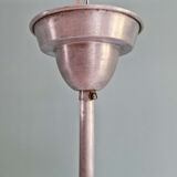 Paire de suspensions Art déco en opaline blanche, 1920-30