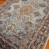Antique Ghoum carpet from Iran in silk.