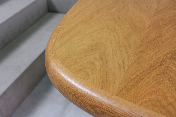 table ovale en chêne du milieu du siècle de Skovby années 1970