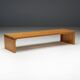 Banc en ardoise de Charlotte Perriand pour Les Arcs, France, années 1980