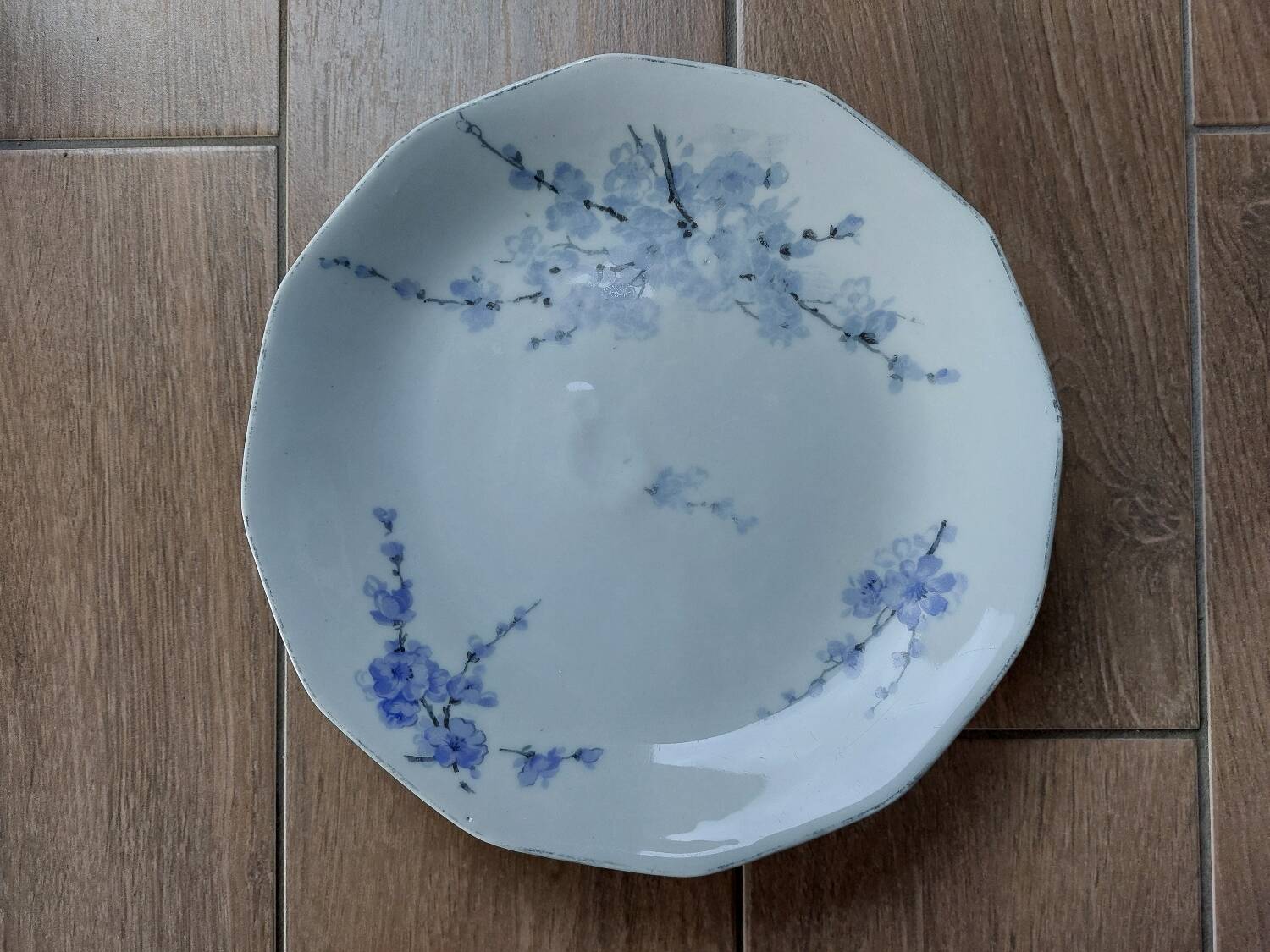 Earthenware compotier dish VF