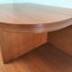 Bedside tripod wood feet spindles design 60s