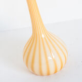 VINTAGE BLOWN GLASS XL vase - France, 1960s