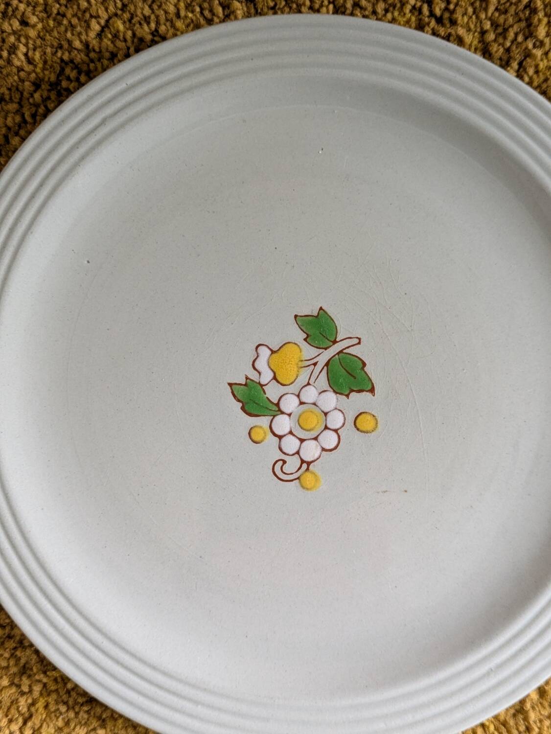 Longwy dessert plates