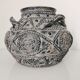 Terracotta vase with decoration astrological signs