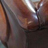 Sheepskin Wingback Chair