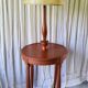 Lampadaire table patiné