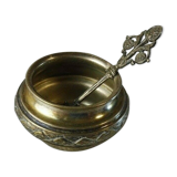 Old saleron in silver metal