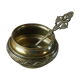 Old saleron in silver metal