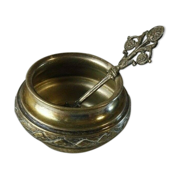 Old saleron in silver metal