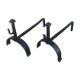 Pair de landiers wrought iron