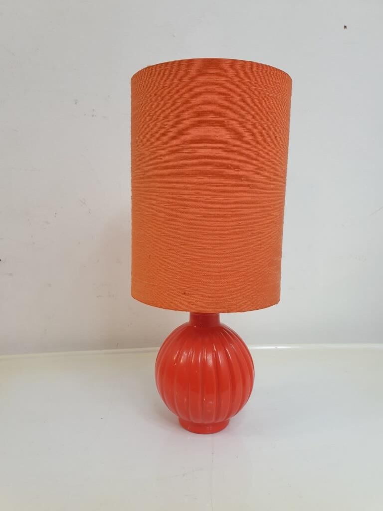 Vintage lamp orange 70's