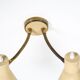 Italian wall lamp double flexible 1950