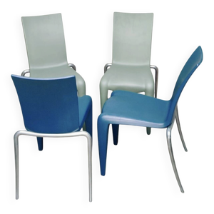 Lot 4 chaises Louis 20 Stark par Vitra