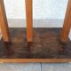 Vintage walnut burl stool
