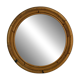 Round rattan mirror from the 60s Spain