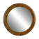 Round rattan mirror from the 60s Spain