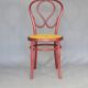 Chaise Kohn n°20 teinte "Cherry" d'origine, vers 1900