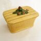 Boite barbotine Panier de noisettes Gien 1960'