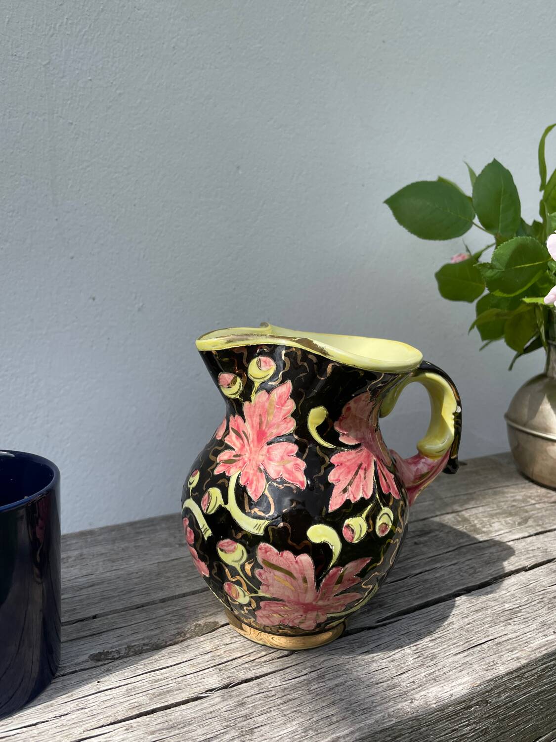 Monaco Vallauris Cerart ceramic vase pitcher